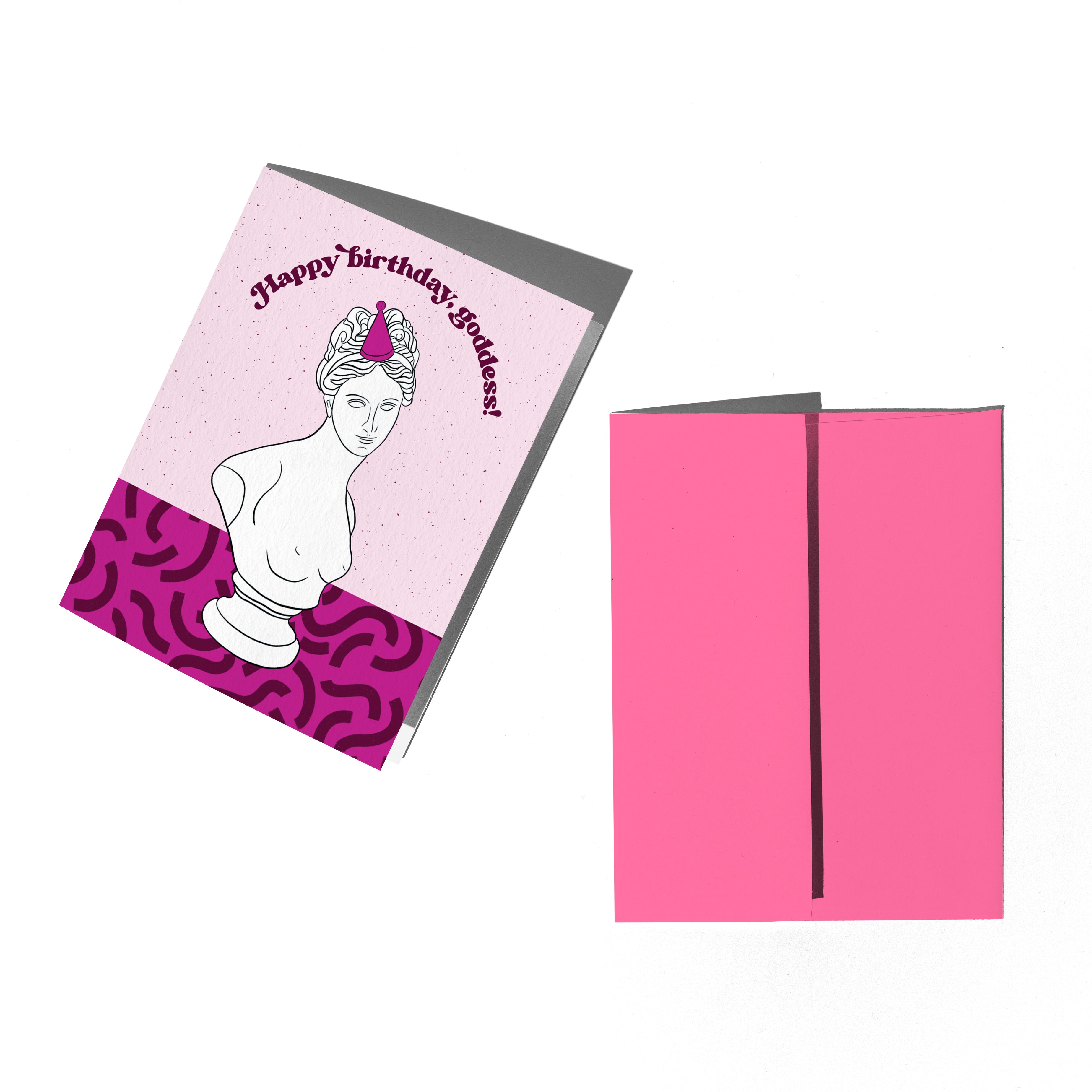 Birthday Goddess Card