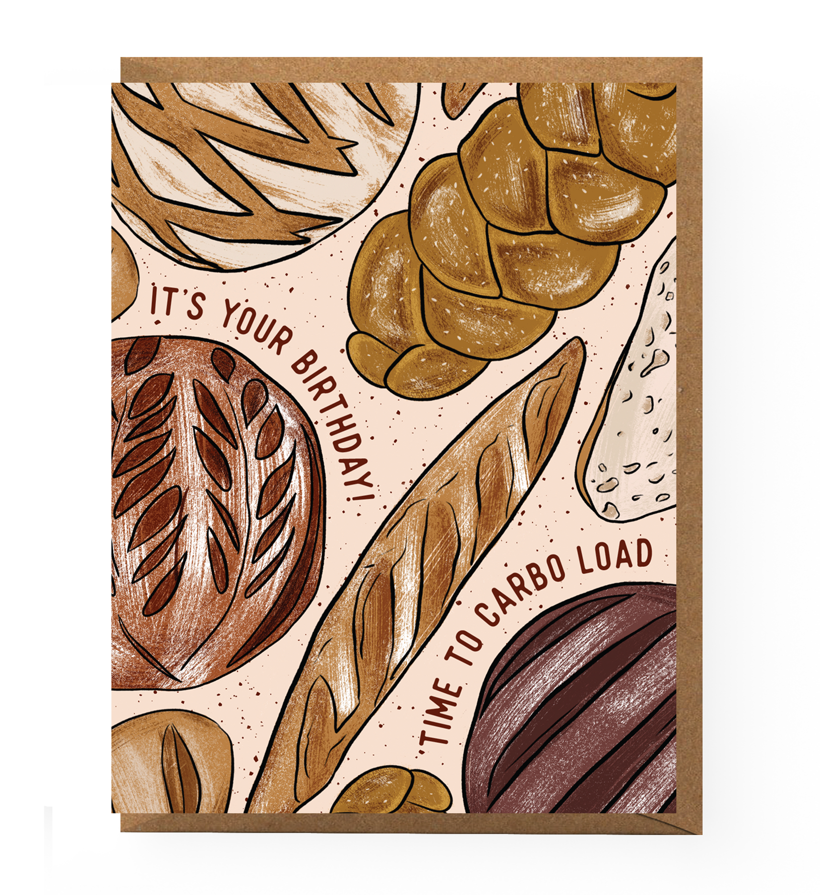 Bread Birthday Card