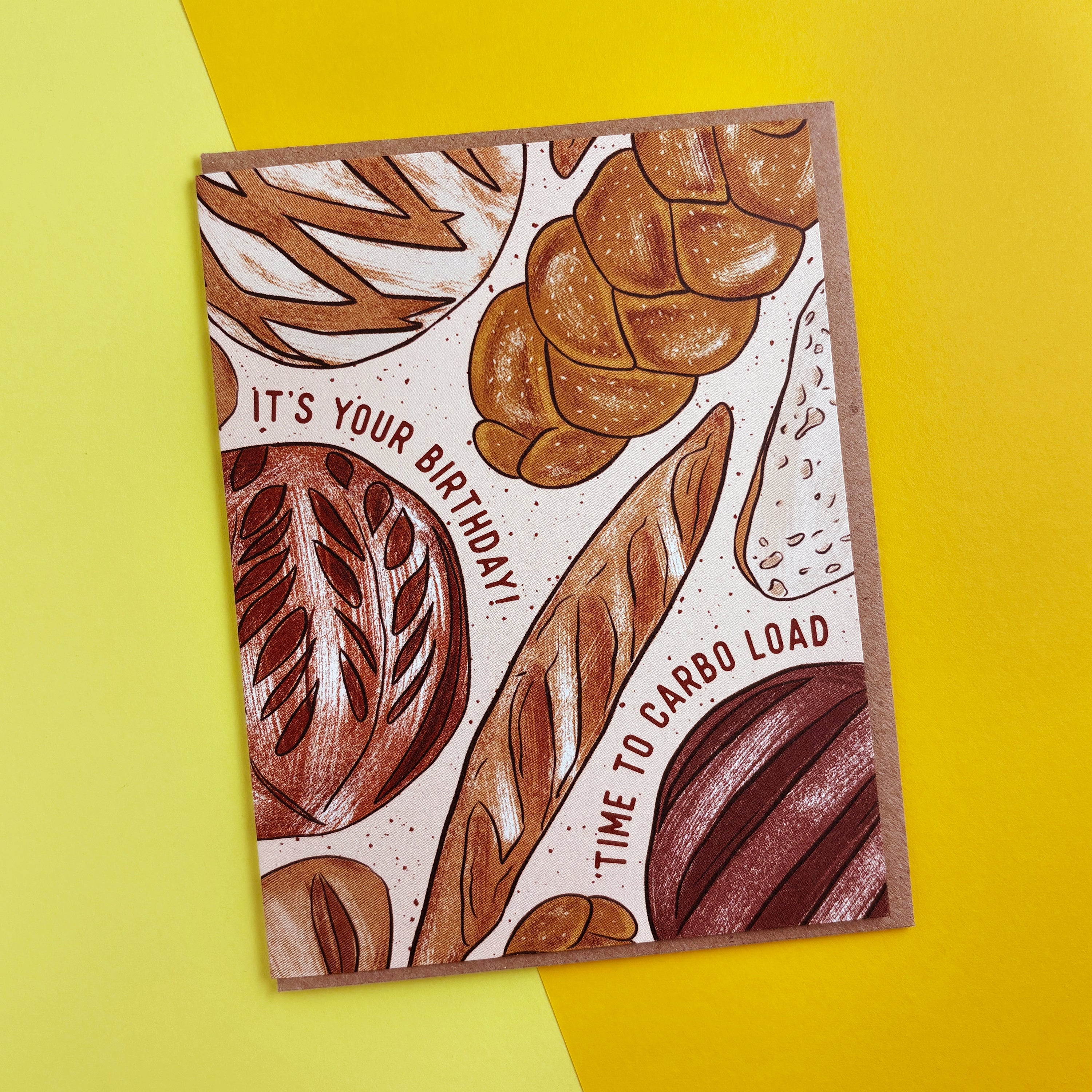 Bread Birthday Card