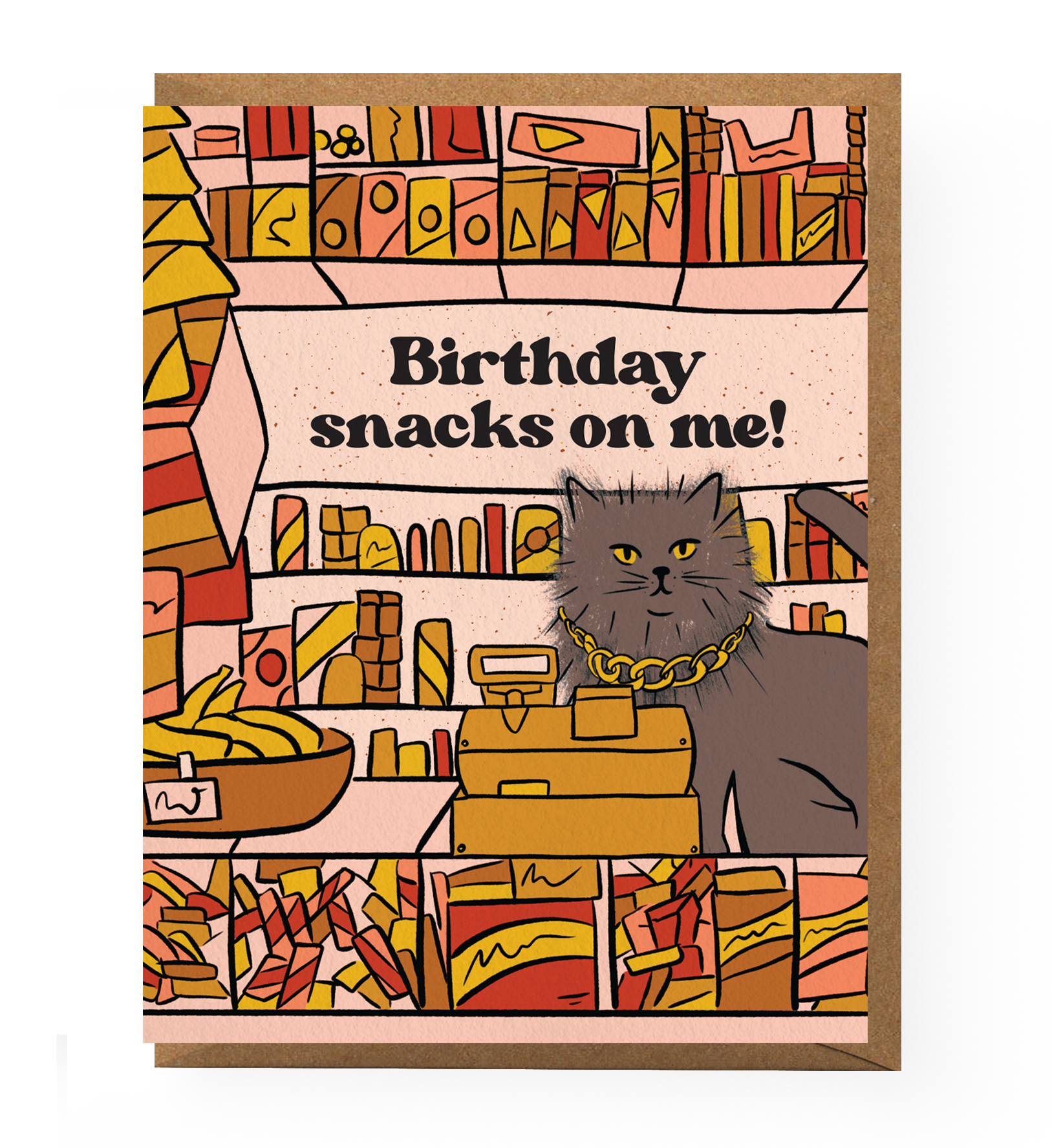 Bodega Cat Birthday Card
